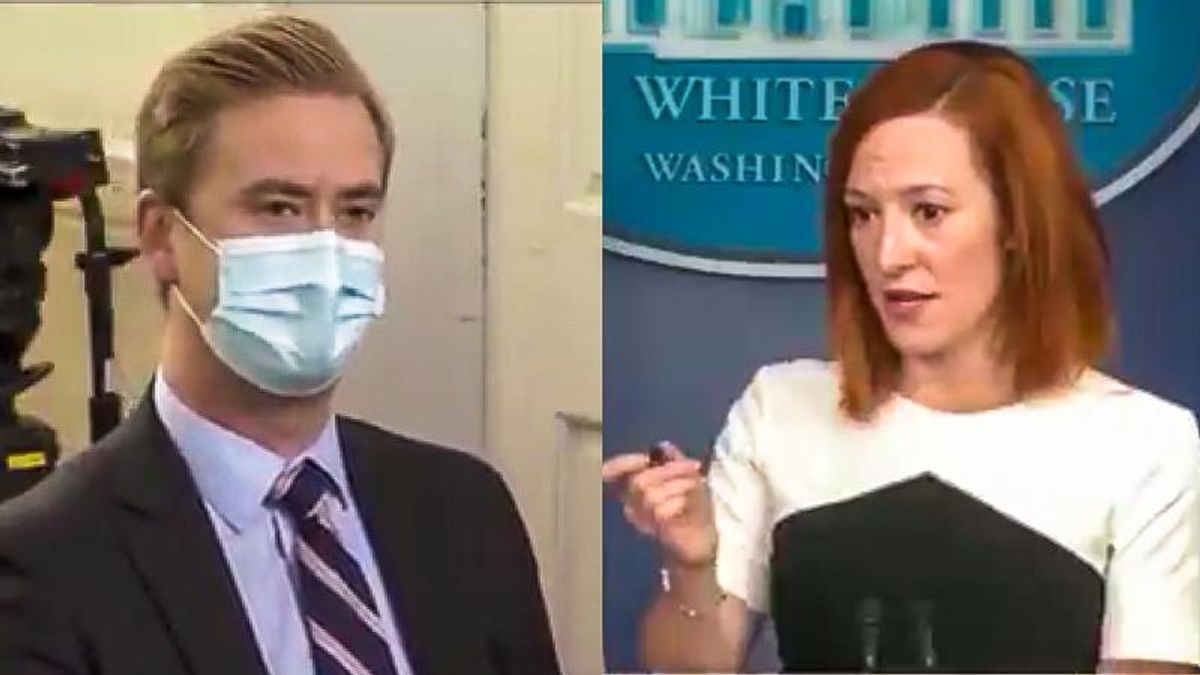 'This is not kids being kept in cages': Jen Psaki destroys Peter Doocy's gotcha question on migrant children