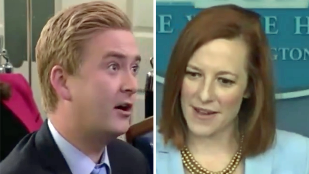Psaki hilariously dunks on Fox News reporter after his absurd 'art of the deal' question during briefing