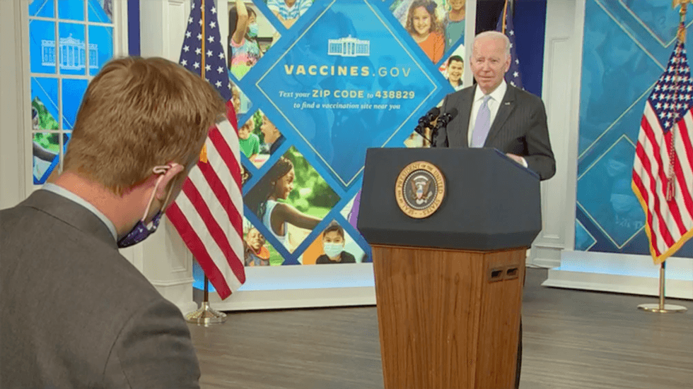 WATCH: Biden slaps down Peter Doocy's 'garbage' question to his face