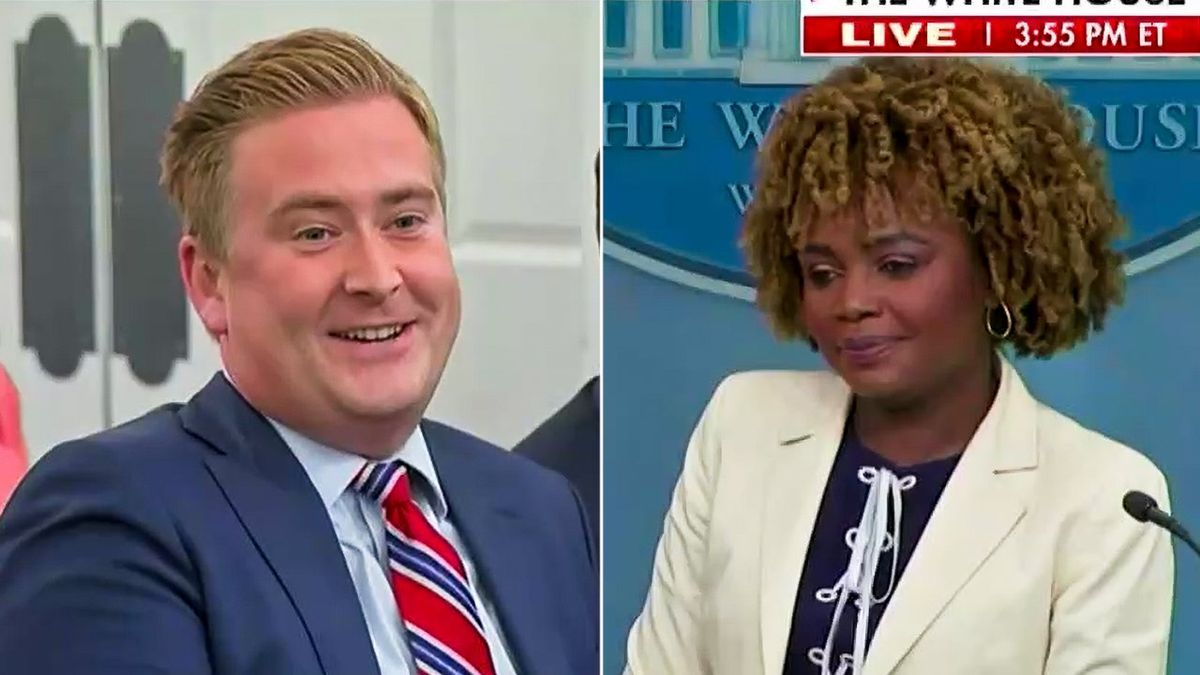'We're so moving on': Peter Doocy cut off by Karine Jean-Pierre over 'insane' question