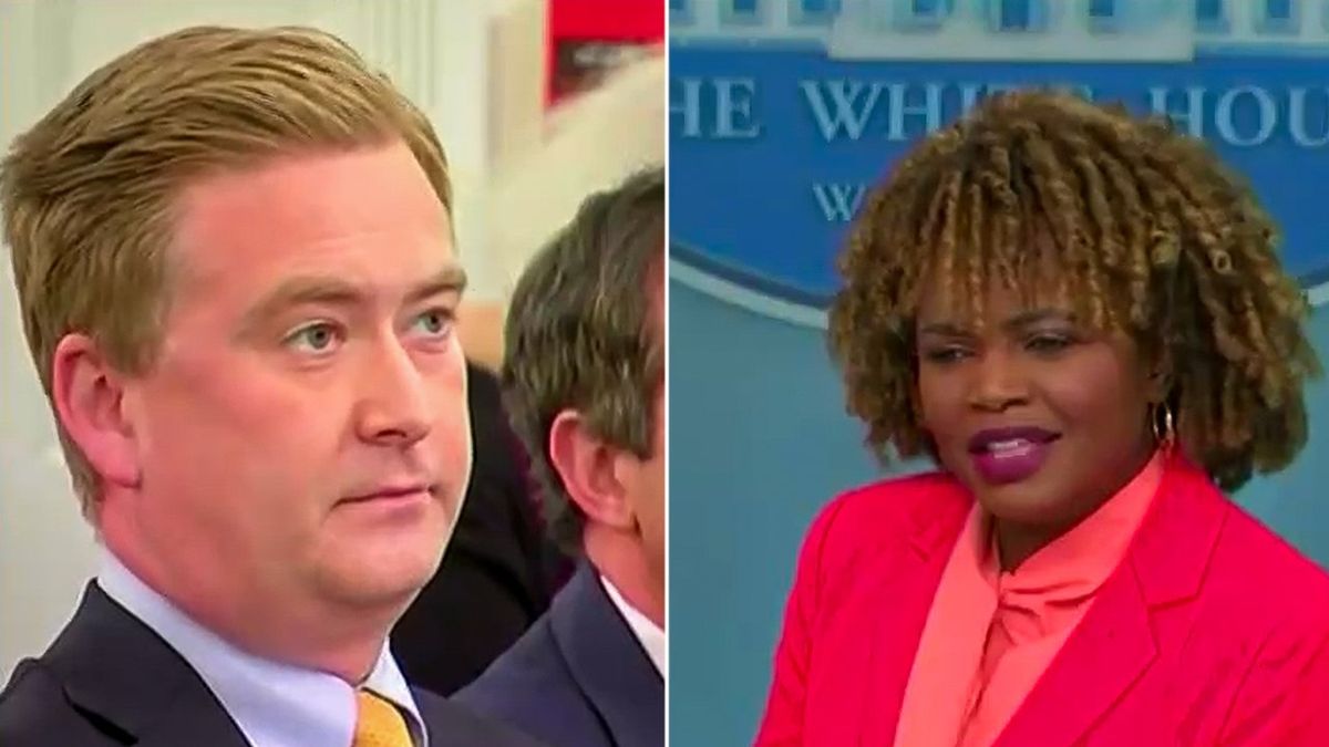 'I don't even understand': Peter Doocy's 'awkward' question stumps Karine Jean-Pierre
