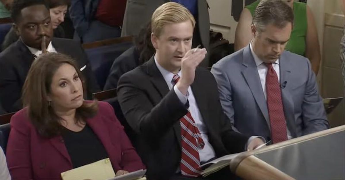 'I'm not even sure how you get to this question': White House press secretary isn't indulging Peter Doocy anymore