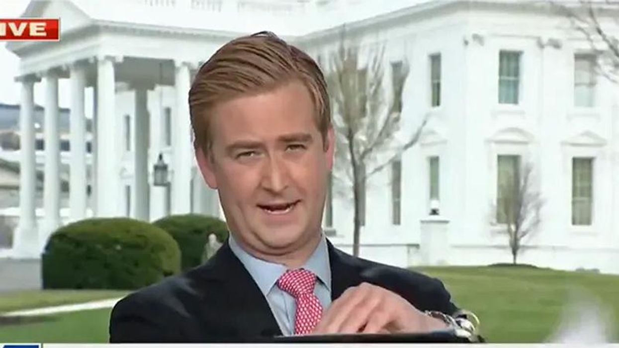 Fox's Peter Doocy mocked for asking Biden two contradictory questions