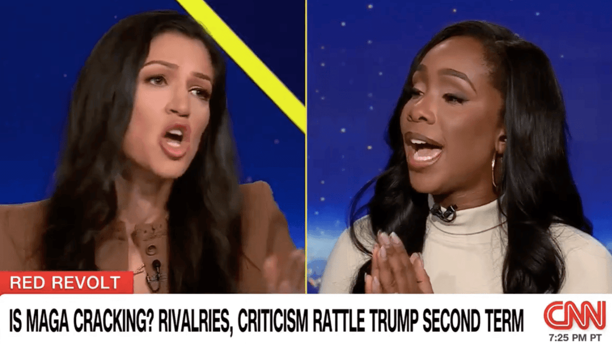 ‘Excuse me!’: CNN panel erupts as Stephen Miller’s wife clashes with CNN host