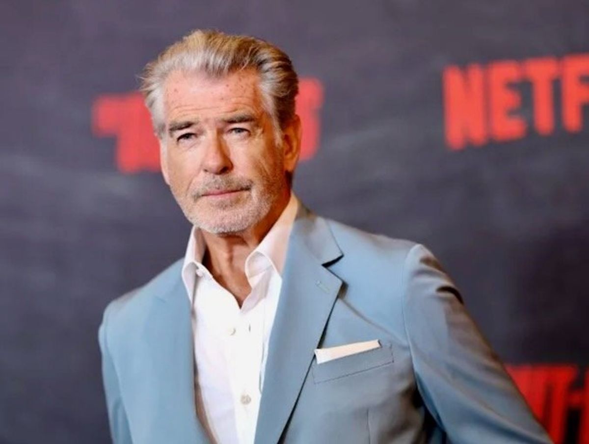 Pierce Brosnan in hot water after Yellowstone Park walk