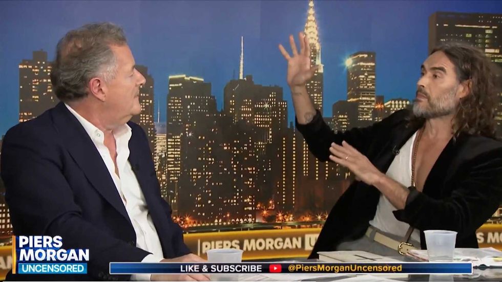 'Painful to watch': Russell Brand skewered by onlookers for 'awkward' interview Bible fail