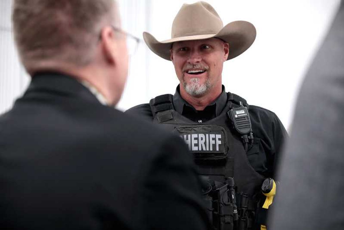 Trump ally and ex-sheriff aims for Congress after Senate defeat and QAnon controversies