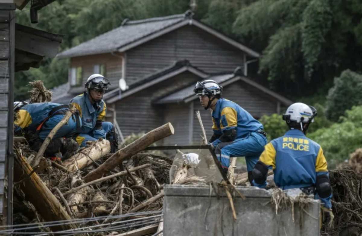 Ninth body recovered in flood-hit Japan region