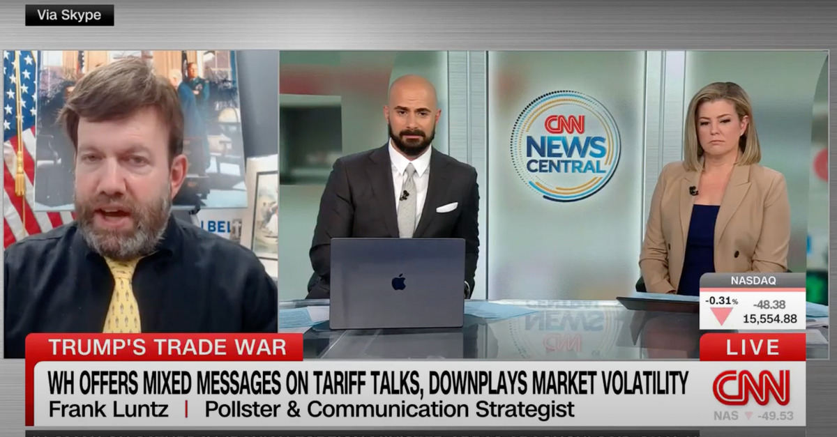 'Very bad thing to say': Conservative pollster hits Trump after eyebrow-raising comment