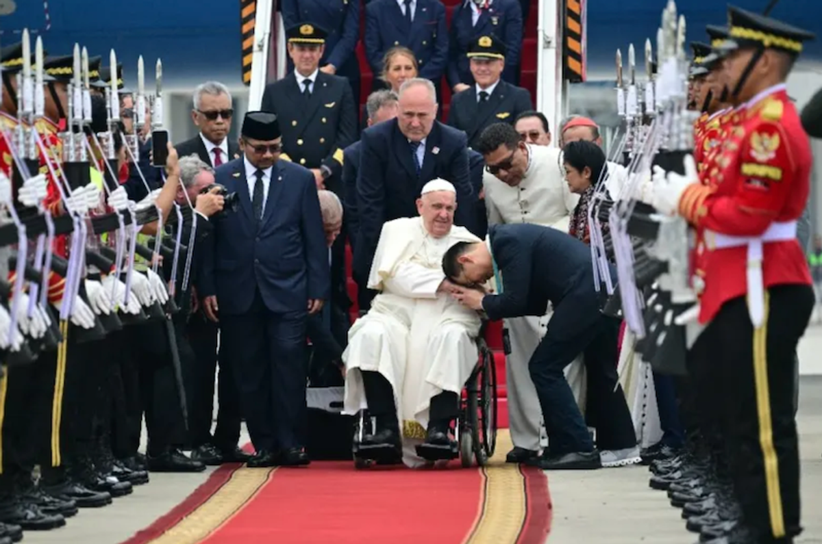 Pope arrives in Muslim-majority Indonesia to start Asia-Pacific tour