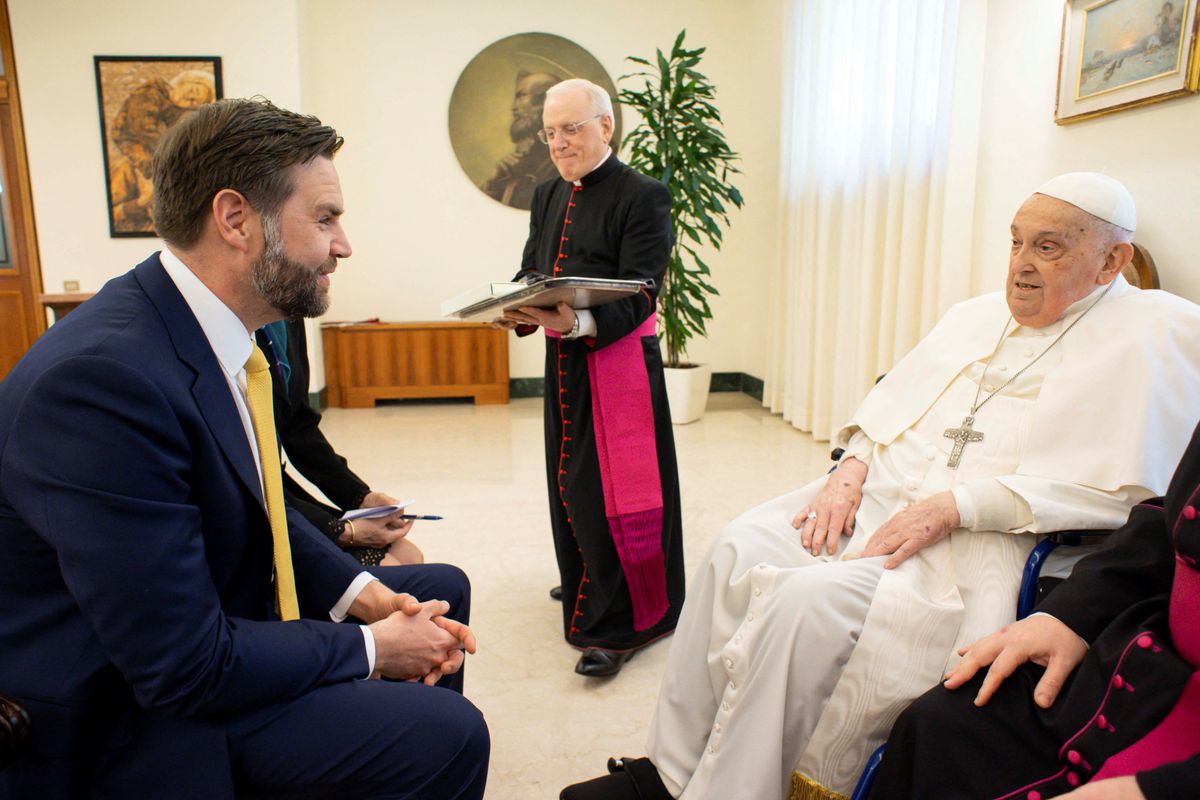 JD Vance calls meeting with Pope hours before death a 'sign from God'