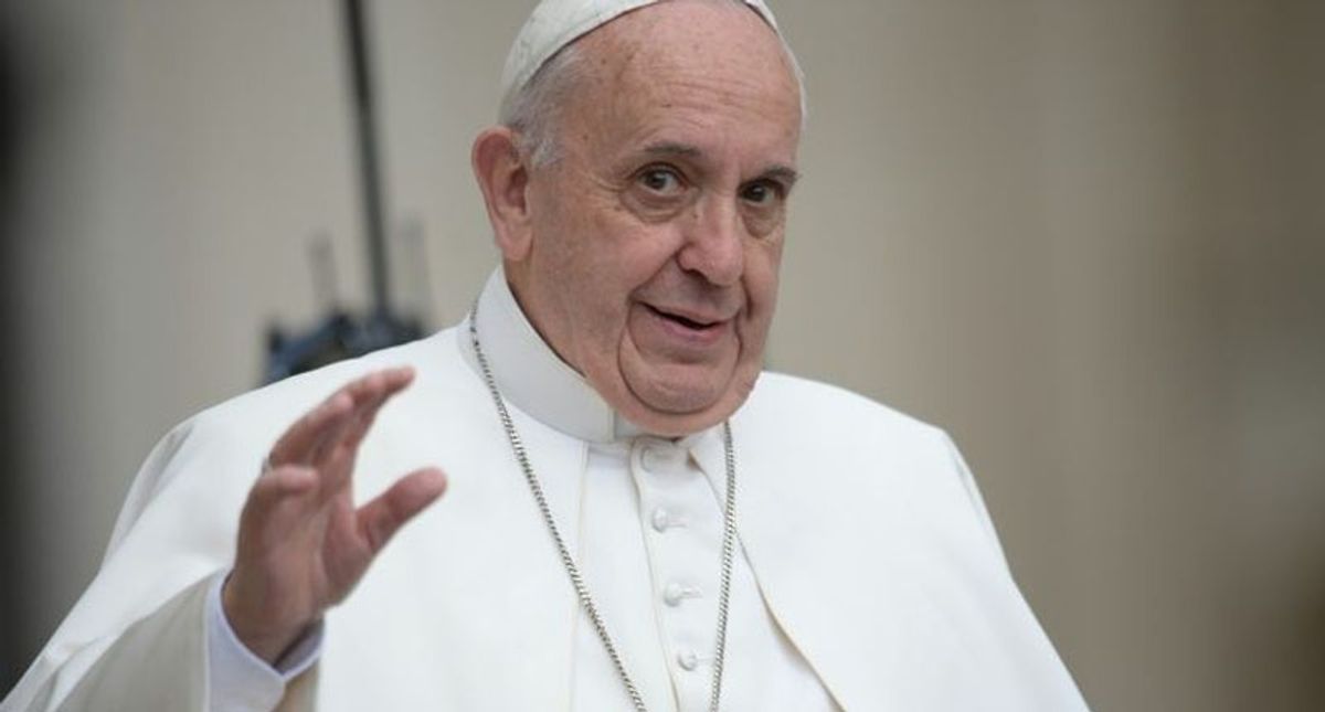 Critics baffled by Fox News host's suggestion Biden head-butted the Pope