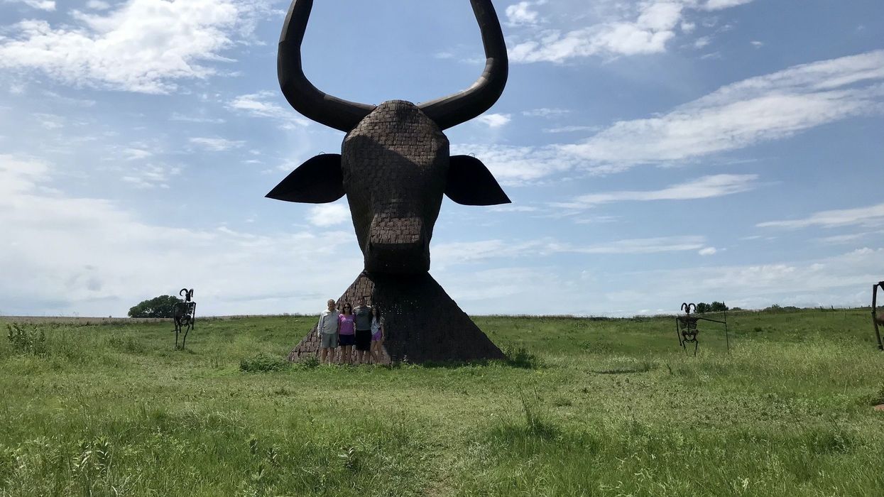 'Jesus is King': South Dakota bull statue vandalized by people who mistook it for Satanic imagery