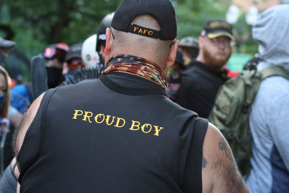 'I'm no longer a Proud Boy': Far-right activist quits group after 'a fight ensued'
