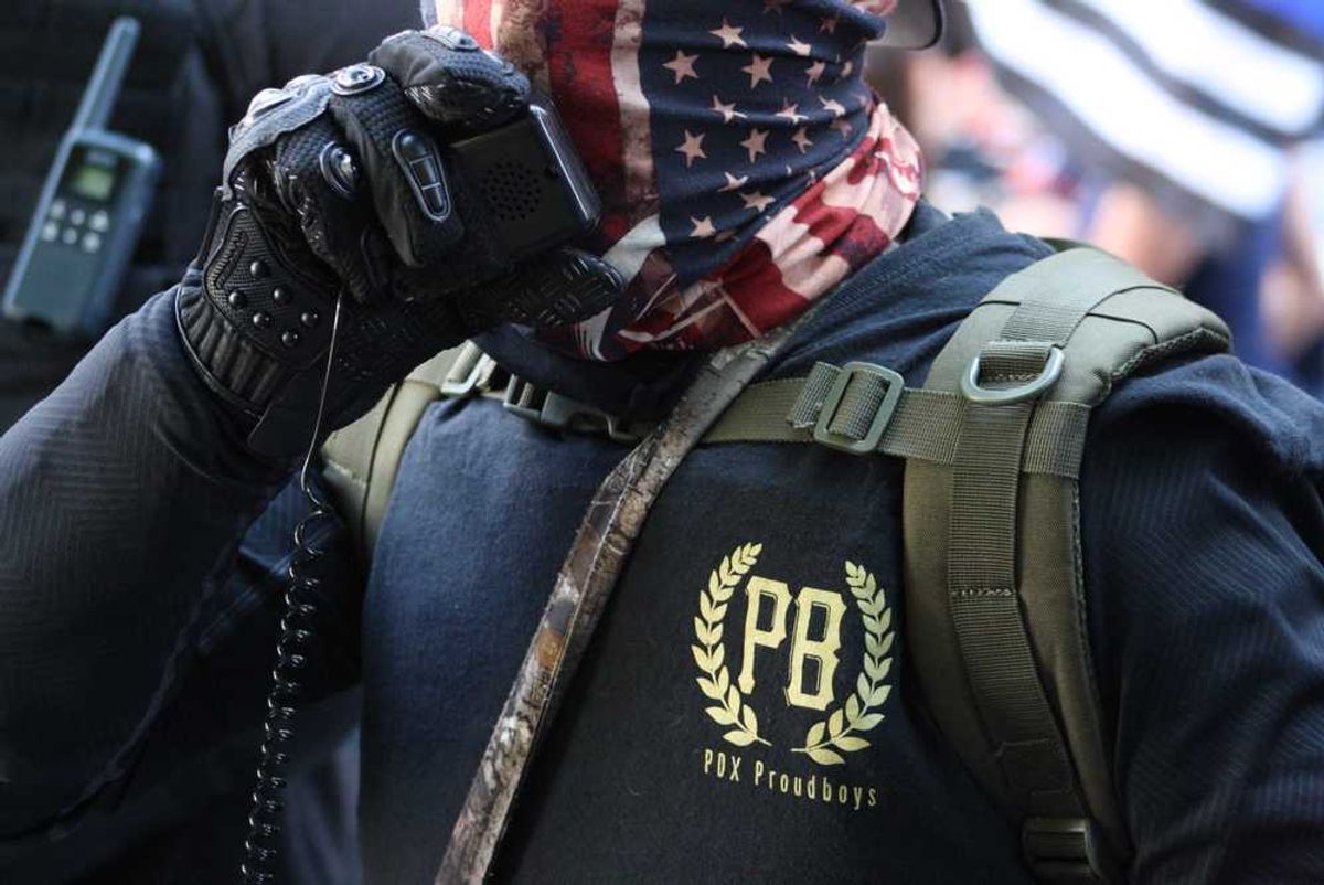 Trump judge makes his disgust plain as he's forced to clear rioting Proud Boys