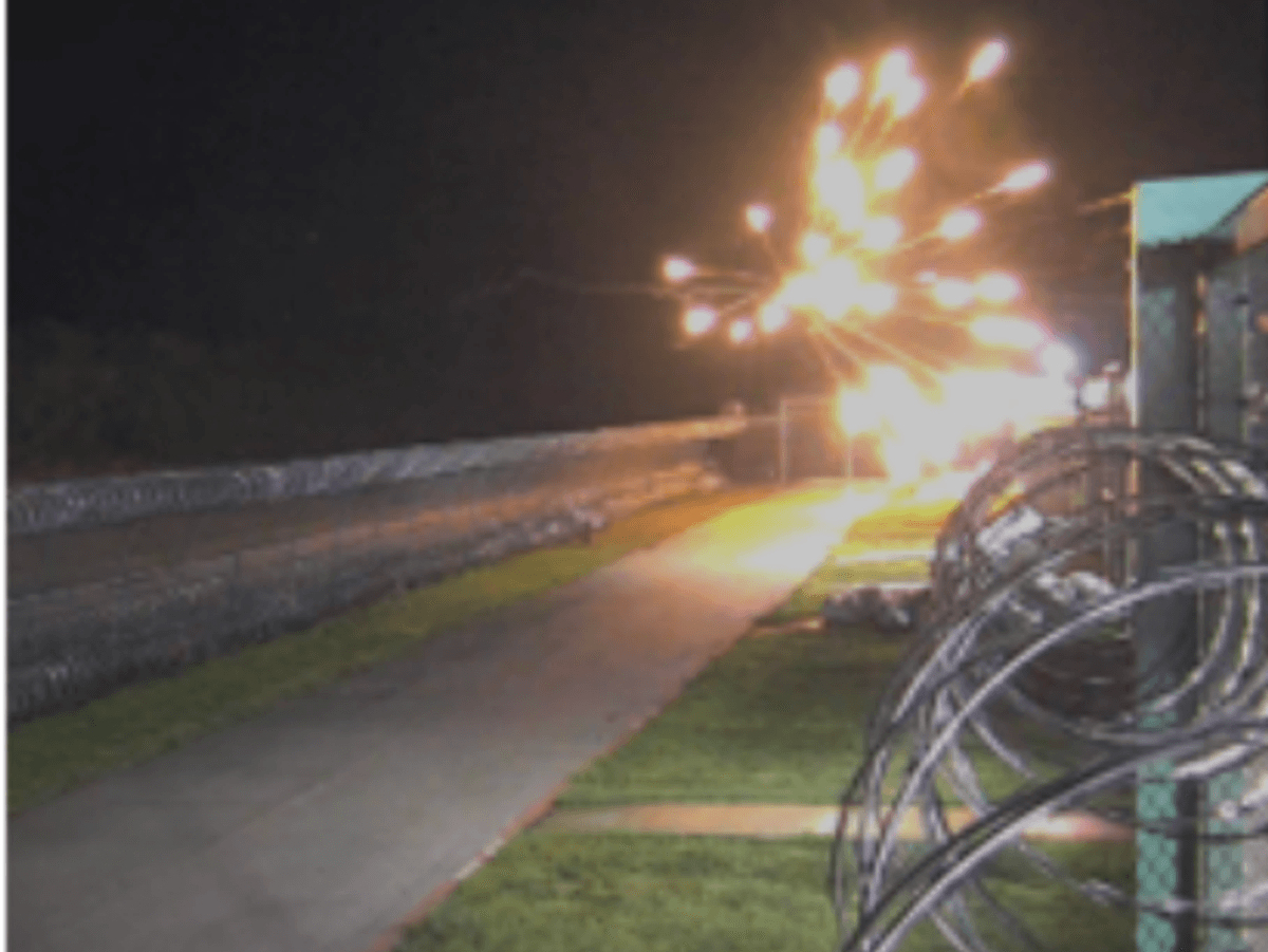 Prairieland ICE fireworks