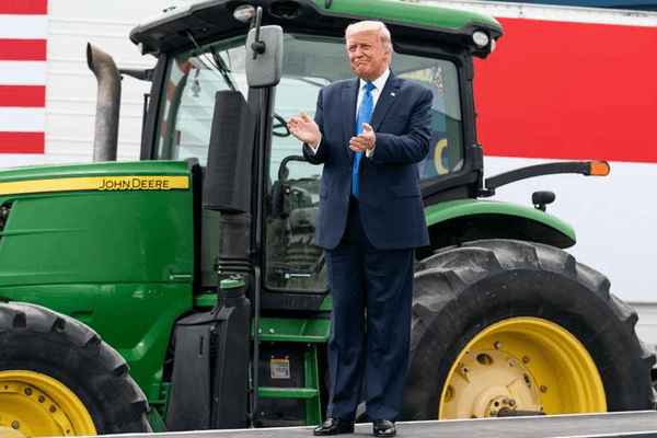 Trump's latest foray condemned for heaping even more pain on rural America
