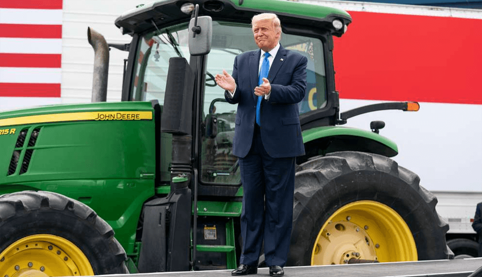 Trump's latest foray condemned for heaping even more pain on farmers
