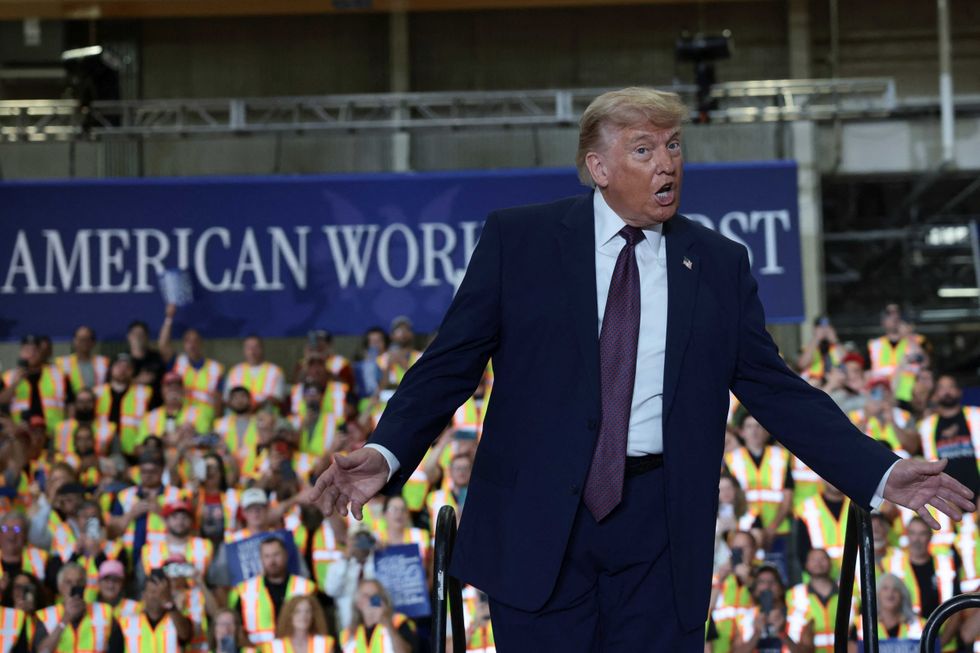Trump's 'bizarre' impersonation befuddles the internet: 'What in the name of God?'