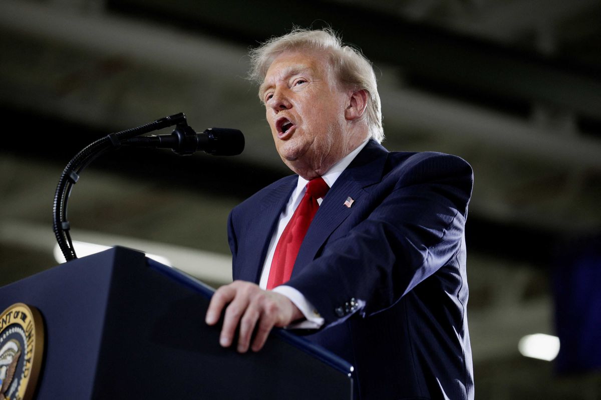 Triggered Trump lashes out as rally heckler hurls 'pedophile' jab