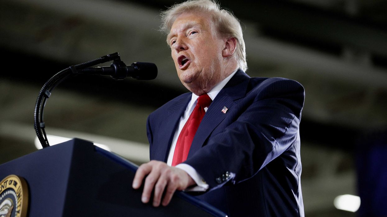 Triggered Trump lashes out as rally heckler hurls 'pedophile' jab