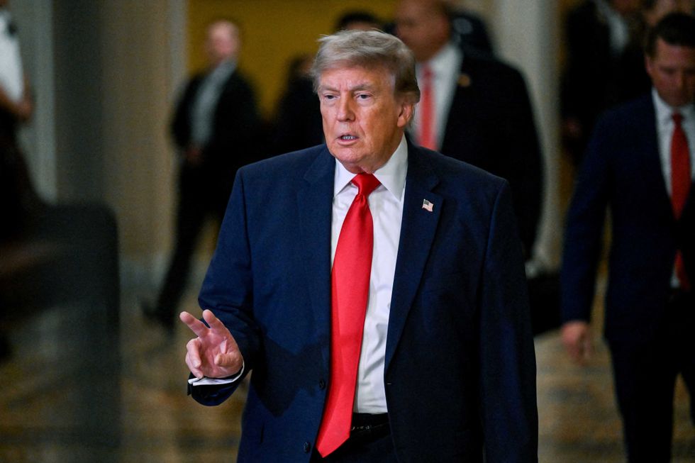 Trump and scorned Republican get into heated yelling match at GOP lunch: report