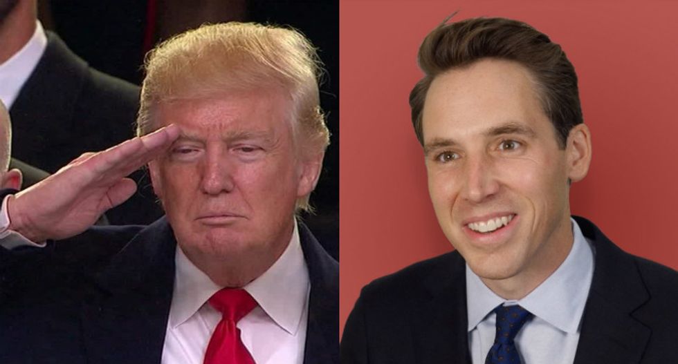 Sen. Josh Hawley is saying 'Black people voting is fraud' with his election overthrow: Tyranny expert