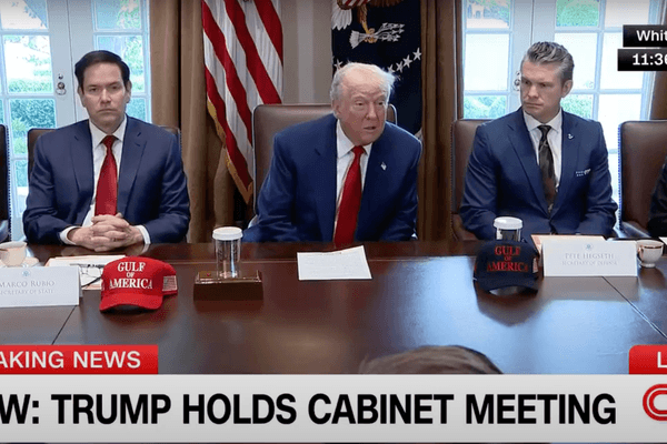 'We're having a little difficulty': Trump complains of 'judge problems' at Cabinet meeting