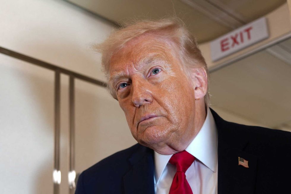 Trump flies into fury on the tarmac over GOP senator's conditions to confirm Todd Blanche