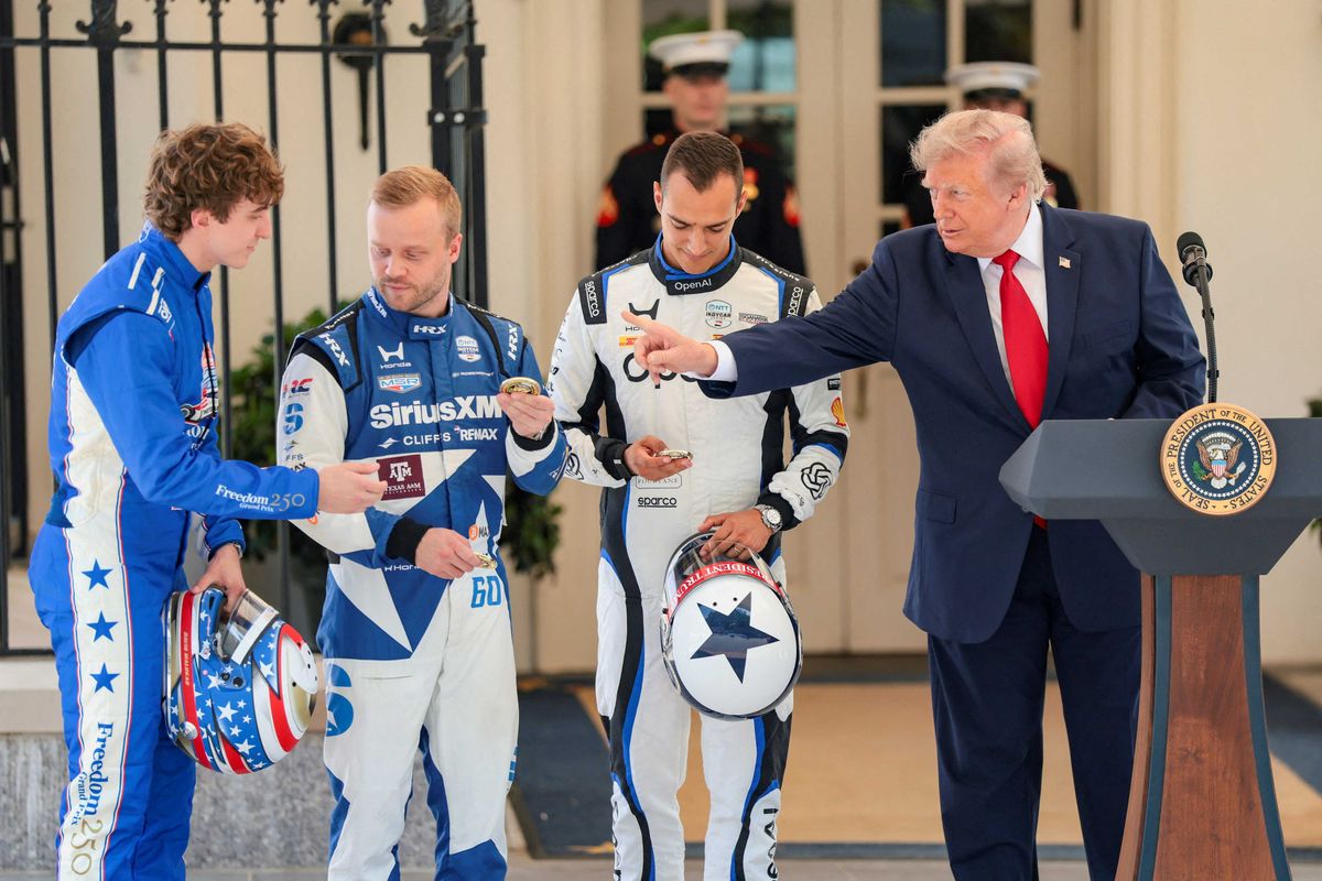 Internet stunned as Trump skips Lindsey Graham tribute for race cars: 'Didn't mention him'