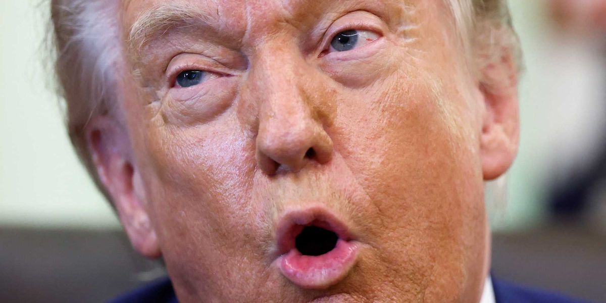 'Happy Pride!' Trump's AI image of himself in tight flag shorts causes a stir