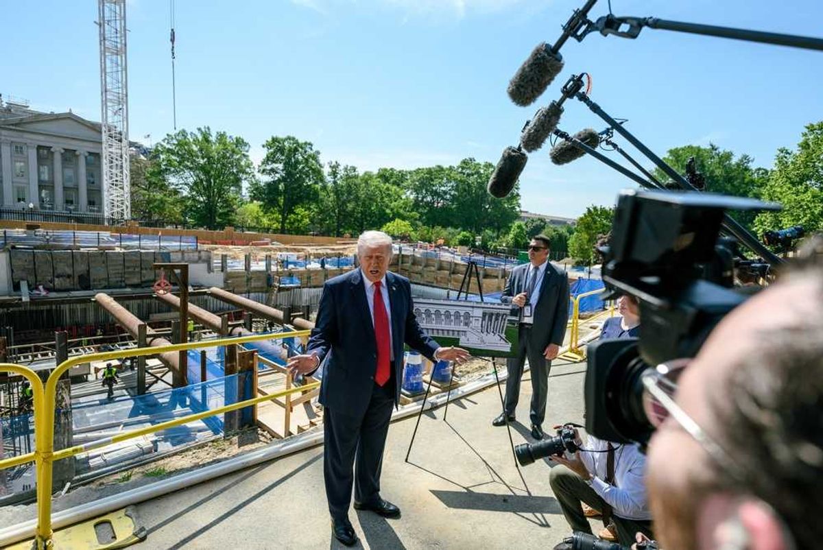 A spine-chilling logic hides behind Trump's rushed underground Mar-a-Lago fortress
