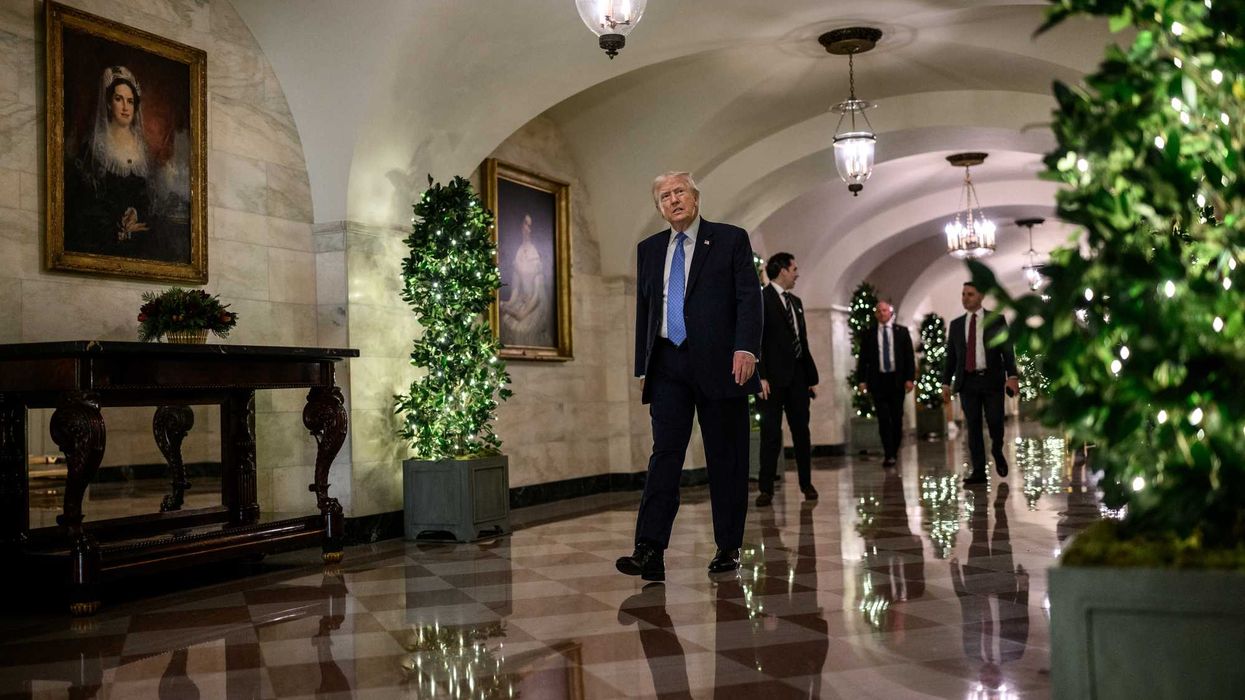 'So cringe': Trump dragged over 'creepy' Christmas card