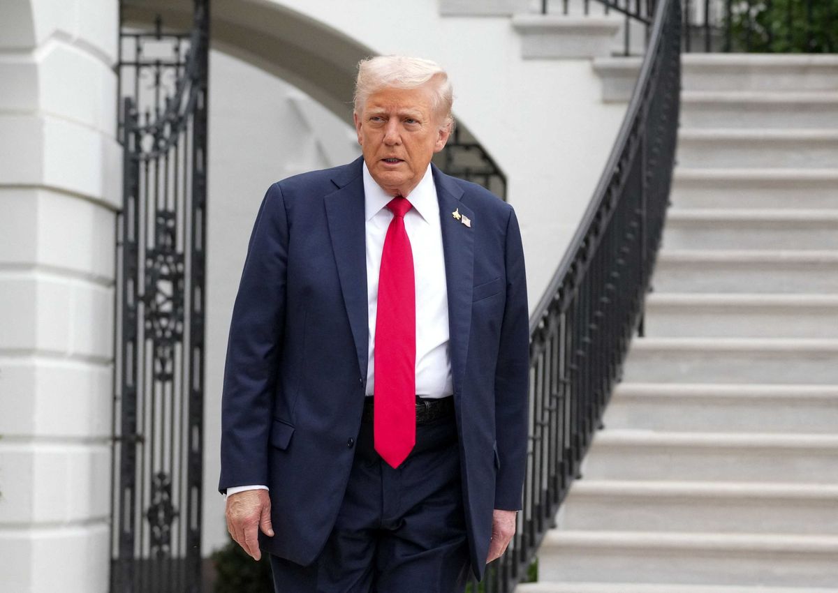 Rattled Trump had terse discussion with Secret Service after protesters got too​ close