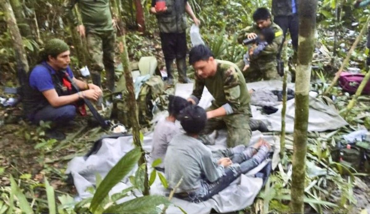 Colombia says documentary to be made about kids rescued in Amazon