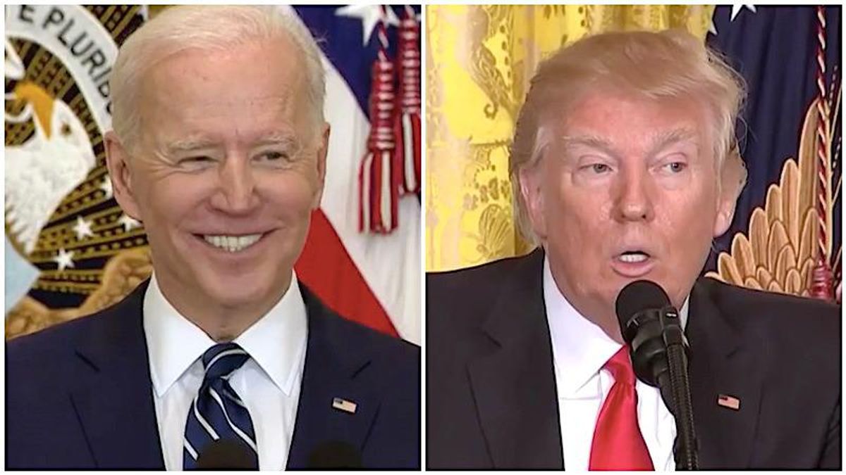 Trump says 'Biden crime family' is ten times as bad as Watergate scandal