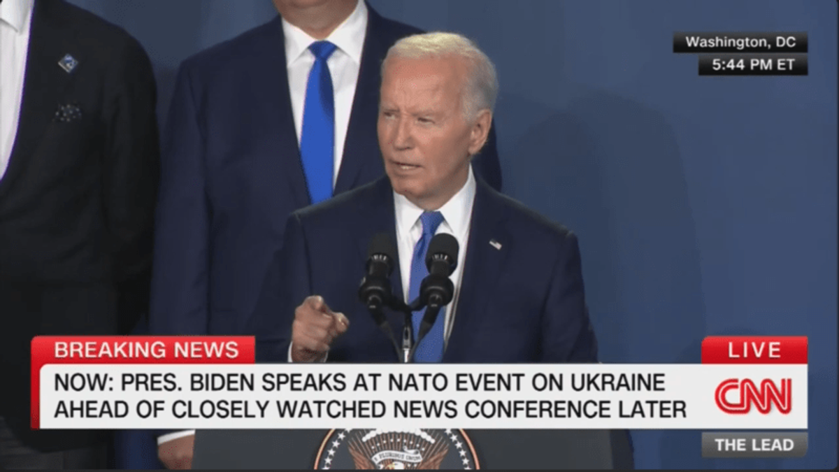 Biden corrects himself after introducing Ukraine's Zelensky as 'President Putin'