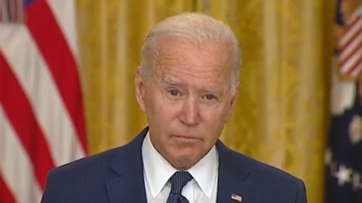 Doctored QAnon-style video depicts Biden being handed a vial of blood to drink: PolitiFact