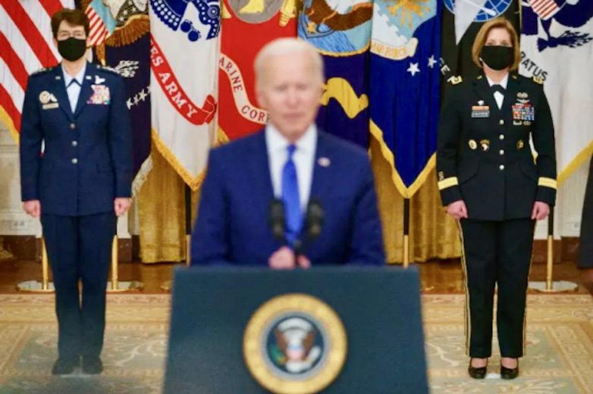 Biden names two women generals to lead military commands