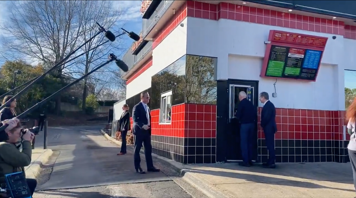 'Dumb attacks': GOP catches criticism after picking on Biden for getting a milkshake