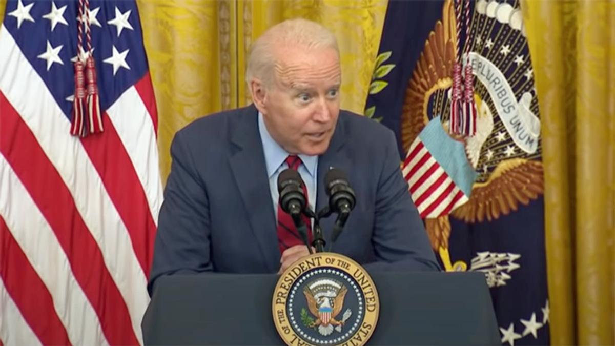 Joe Biden whispered — and right-wing media went nuts