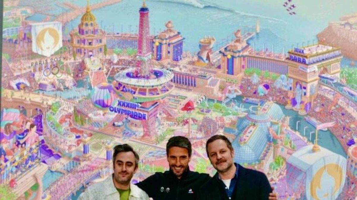 Right-wingers cry foul at Paris Olympics poster