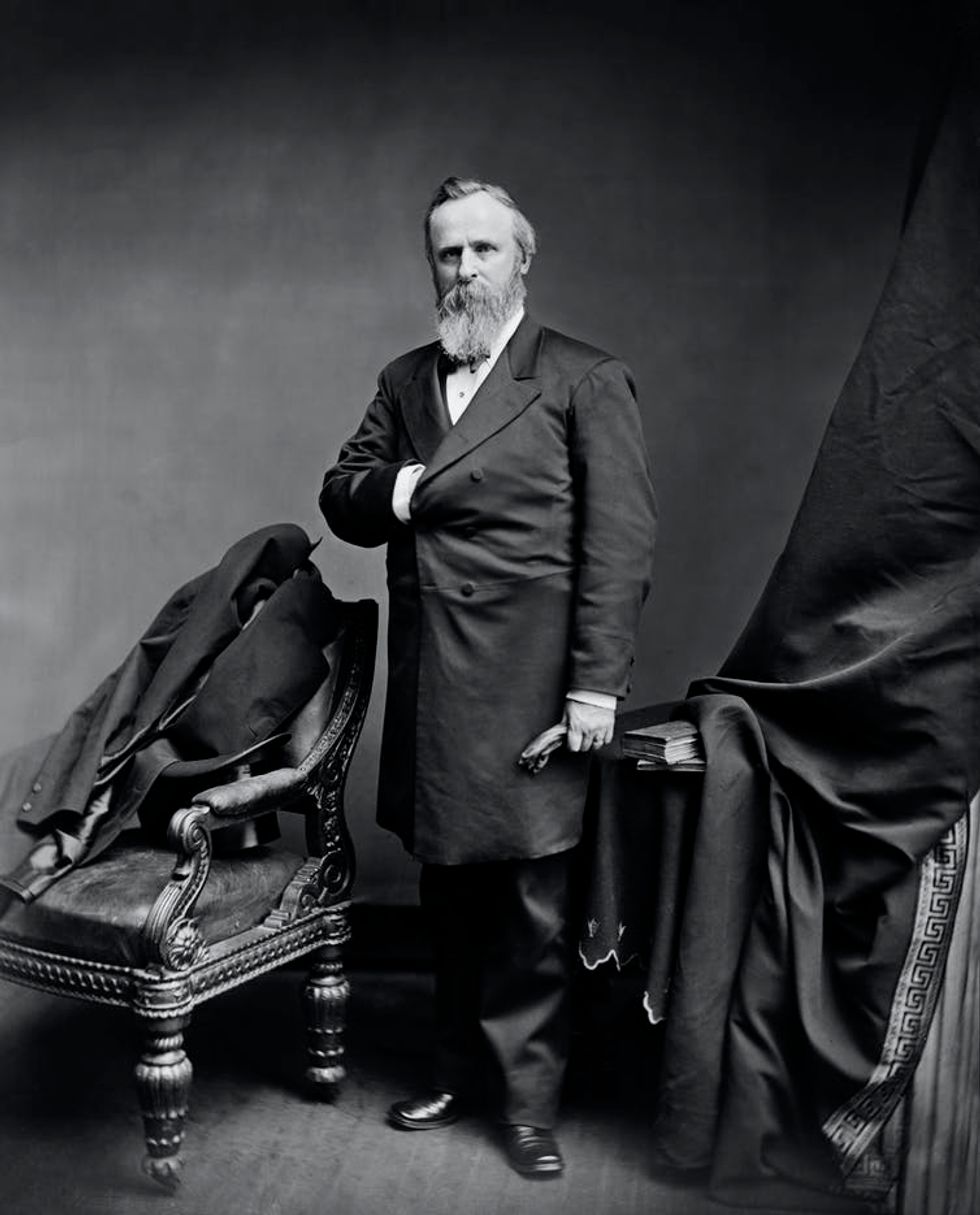 President Rutherford Hayes.