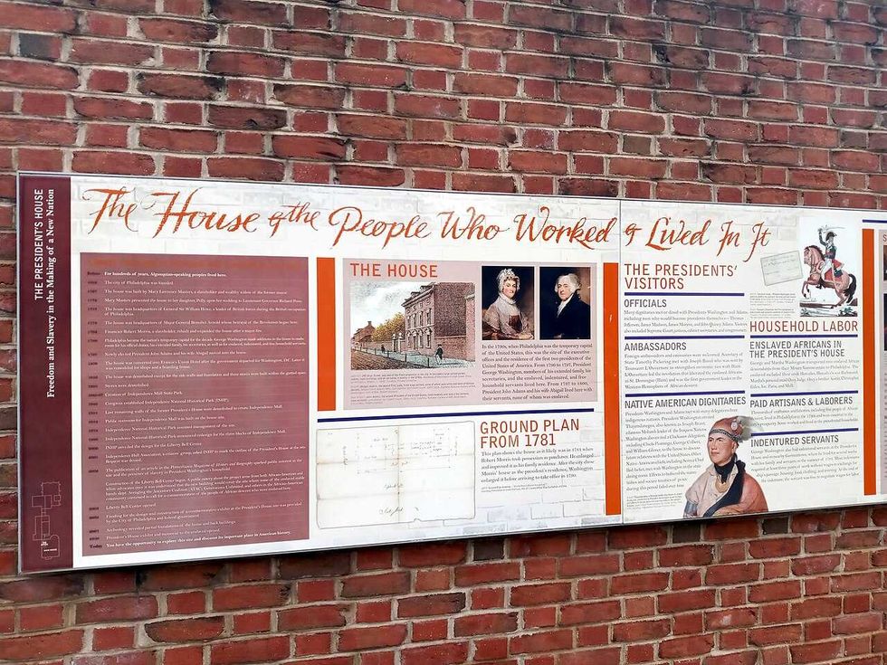 President's House panel