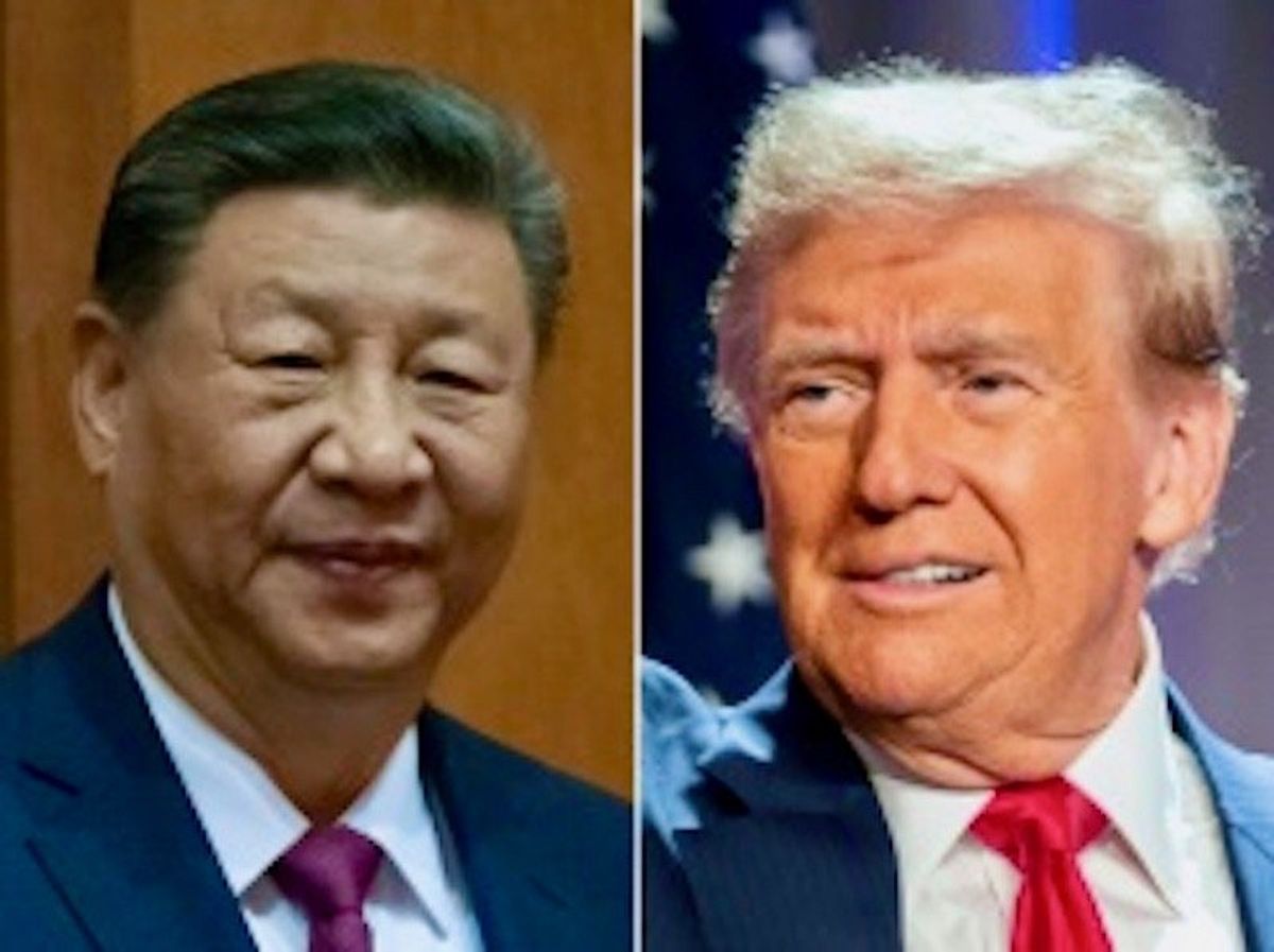 U.S. President-elect Trump holds phone talks with Chinese leader Xi