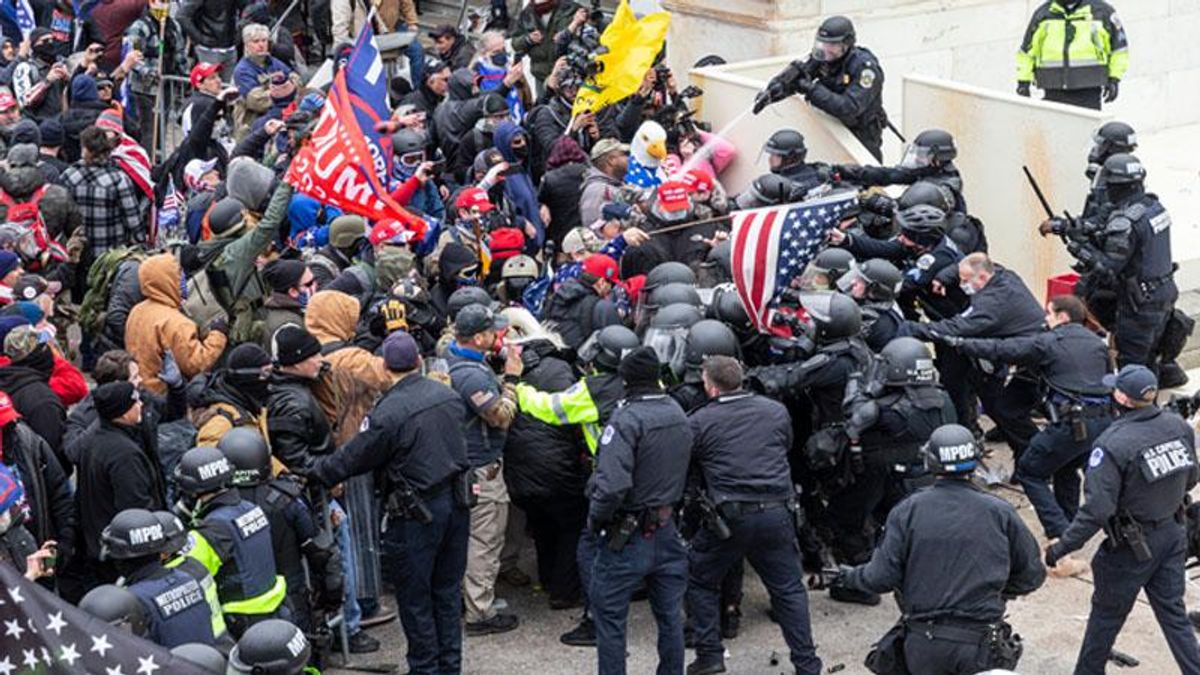 'We don't have a statement': Massive pro-Trump police union ducks comment after J6 pardons