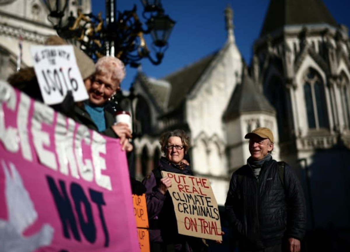 UK prosecutors defend jail terms of environmental activists