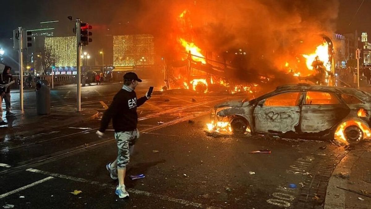 Police arrest 34 in Dublin as PM says rioters brought 'shame' on Ireland