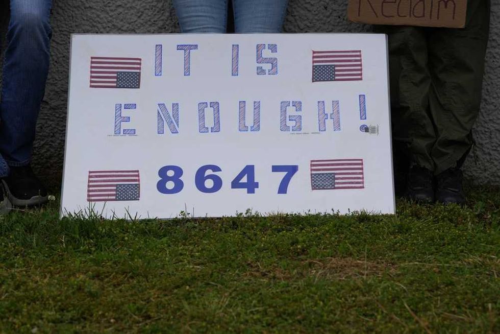 Veteran congressional hopeful dares Trump to 'arrest us all' as he hawks '86 47' merch