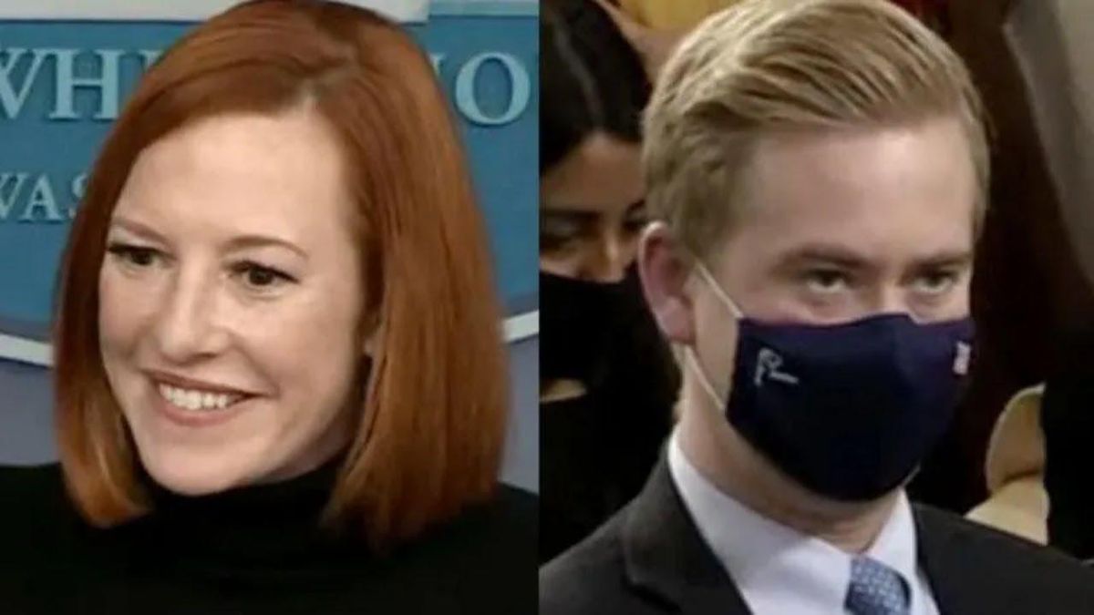 'The former president was suggesting people inject bleach': Psaki smacks down Doocy over COVID deaths